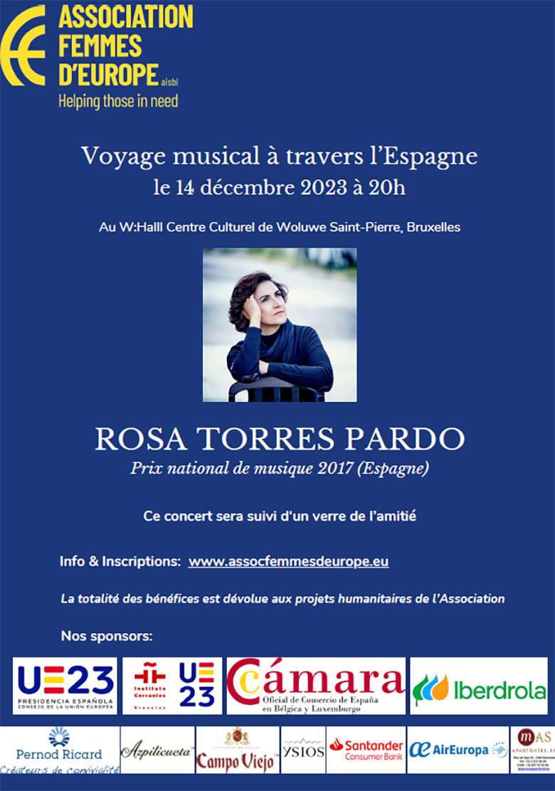 Voyage musical à travers l’Espagne con Rosa Torres-Pardo